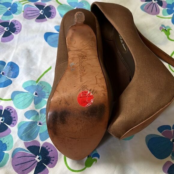 Bershka Shoes Heels Matte Satin - Picture 4 of 12
